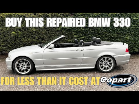 REPAIRING AN ABANDONED DVLA SEIZED BMW 330 SPORT