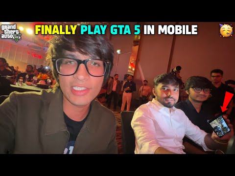 FINALLY PLAY GTA 5 IN YOUR MOBILE 🥳 || TECHNO GAMERZ GTA 5 #149 || TECHNO GAMERZ || UJJWAL GAMER