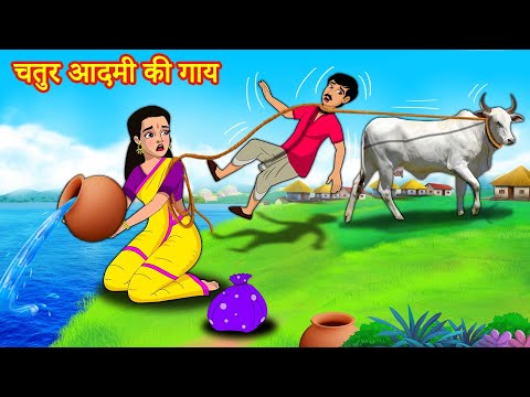 चतुर आदमी की गाय | Stories in Hindi | Kahani | Hindi Moral Stories | Hindi Kahaniya