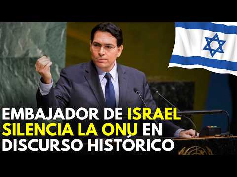 🚨 Embajador de Israel ENMUDECE la ONU con Poderoso Mensaje y SALTAN CHISPAS! (Naciones Unidas)