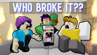 Who Broke It Meme // (Roblox Animation)
