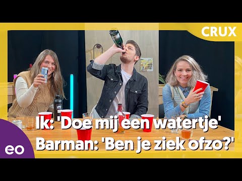 Iedere week haalt Joram met zijn sidekick in CRUX heilige huisjes, hot items en hete hangijzers door de mangel en probeert hij alsnog het goede gesprek te voeren. Deze week gaat het over waarom het drinken van alcohol zo normaal is geworden. 'Sobercoach' Esther ten Hove is te gast.