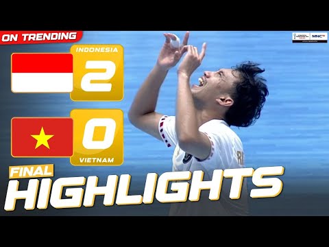 HIGHLIGHT! Vietnam (0) Vs (2) Indonesia | ASEAN FUTSAL CHAMPIONSHIP 2024