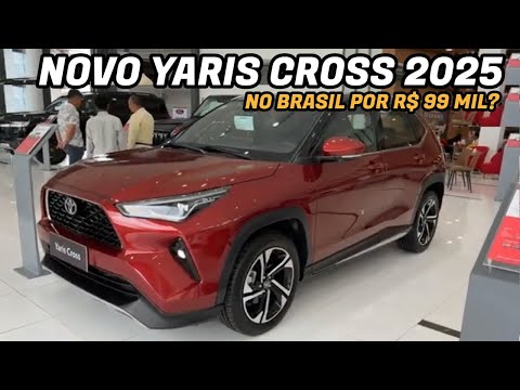 TOYOTA YARIS CROSS 2025  NOVO SUV COMPACTO JAPONES MIRA NOVO NISSAN KICKS