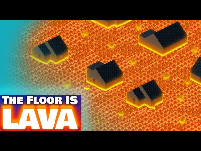 Can I Survive in Project Zomboid When THE FLOOR IS LAVA? | Ep 1