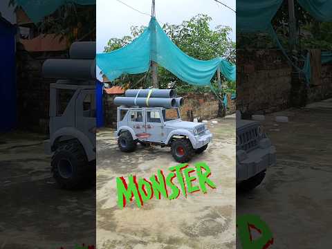 monster 4×4 thar roxx 💪💪#rc #power 🚙