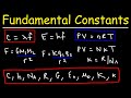 Fundamental Physics Constants and Their Applications