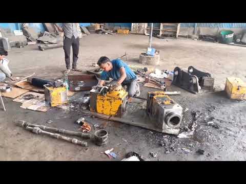 Hydraulic Fine Breaker Full Repair, Repair Fine Breaker in Excavator, Mechanic Gyan