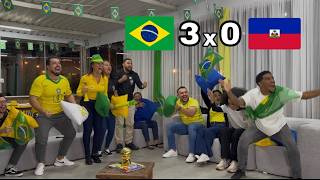 REACT REAÇÕES BRASIL x HAITI | Casal Rivalidade