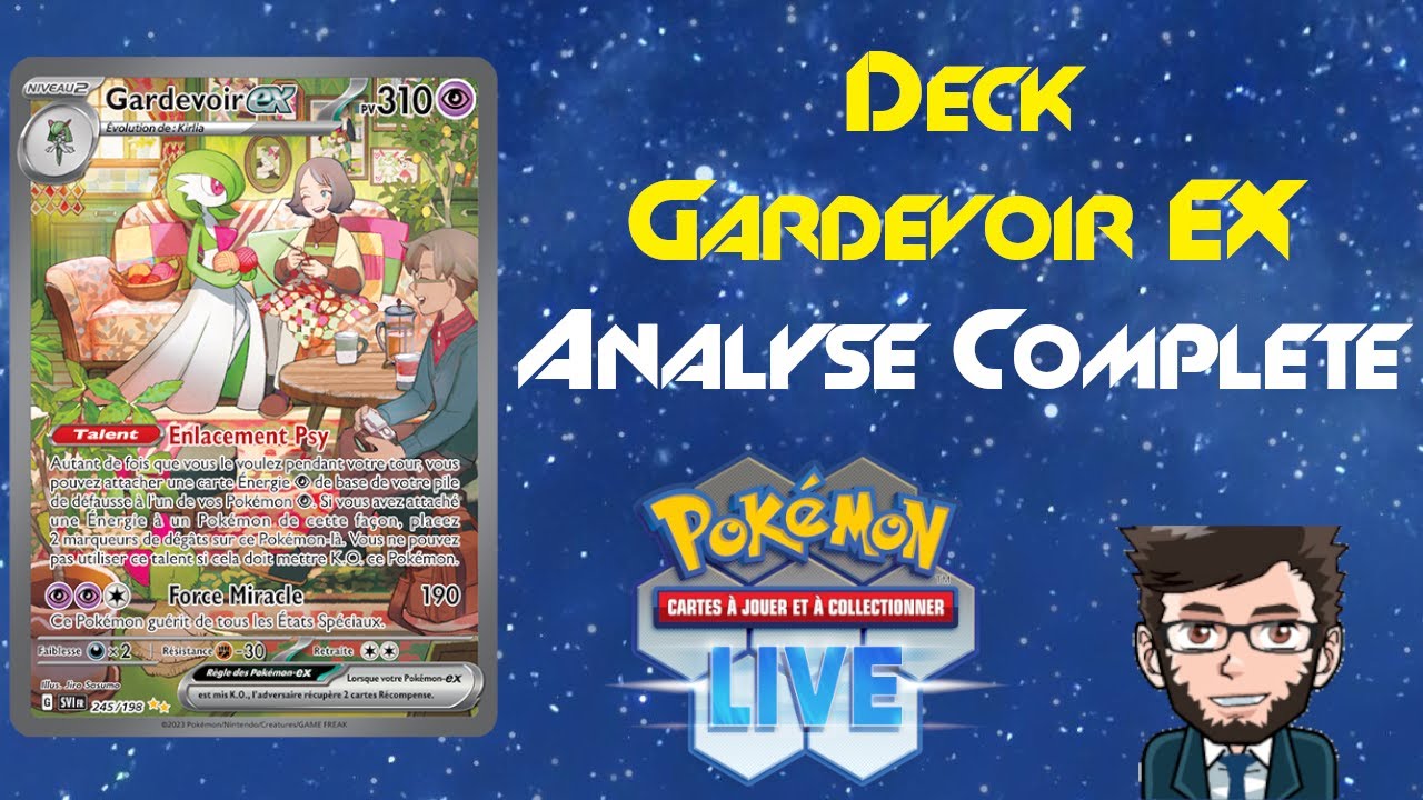 Analyse complète #116 du deck Gardevoir EX sur Pokémon TCG Live