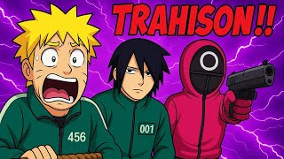 Naruto Trahi Par Sasuke Dans SQUID GAME ?!
