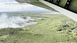 YouTube video thumbnail: Interior Alaska Sees Milder Wildfire Season so far, Risky Weather Predicted
