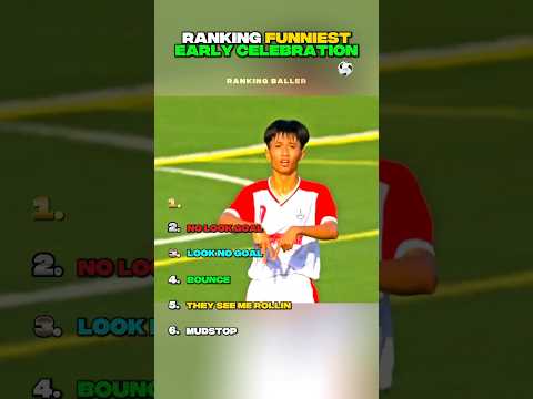 Ranking Funniest Early Celebration in Football