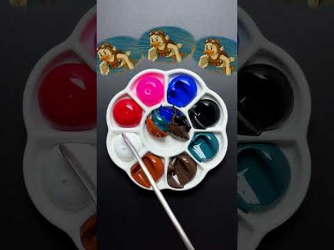 SIGMA BOY x BRAINROT ANIME OPENING #brainrot #sigmaboy #slime #colormixing #art #memes #asmr