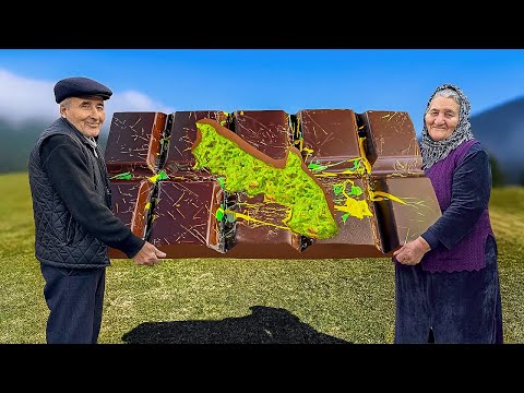 We Make The Biggest Dubai Chocolate Bar in the Village! 🍫