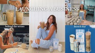 starting my own coffee brand: behind the scenes, launch day, and our goals