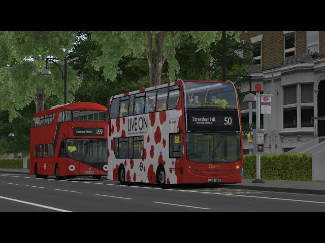 OMSI 2 - Addon London v1.01 - Route 59 - C400 (Enviro 400 London spec)