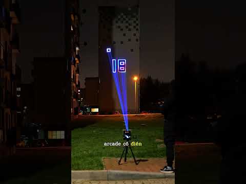 Thiết Bị Laser Có Thể Tạo Show Ánh Sáng Ở Bất Cứ Đâu #shorts