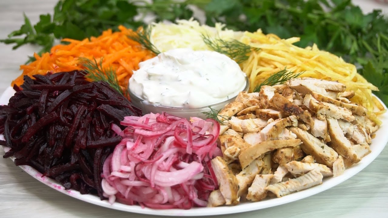 Салат Чафан, Всегда в центре стола, ПРОВЕРЕНО! Потрясающе вкусный! и почему о нем многие забыли?