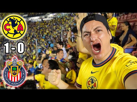 ¡CLÁSICO ES GANARTE! Desde el Estadio América 1-0 Chivas reacciones