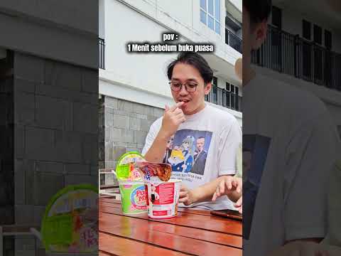 1 MENIT SEBELUM BUKA PUASA!