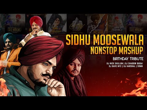 Sidhu Moosewala Nonstop Mashup Jukebox | Sunix Thakor, Nick Dhillon, DJ Shadow Dubai & More