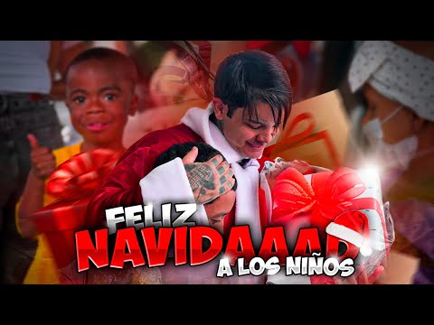 Les doy REGALOS a TODOS los niños por la NAVIDAD | Yeferson Cossio