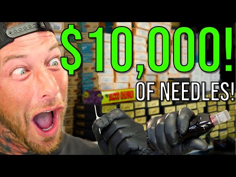 I Spent $10,000 on Tattoo Needles!