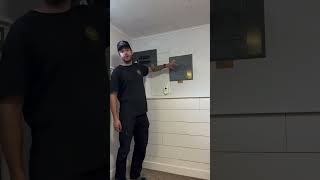 Home Owner DIY Strikes Again!  #electrician #electrical #fire #hvac