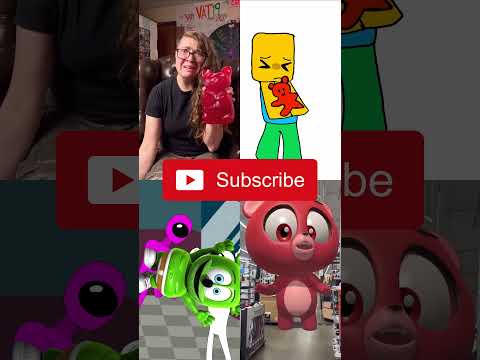 Want a Gummy Bear? | Among Us VS. Original VS. 3D Animation VS. Roblox