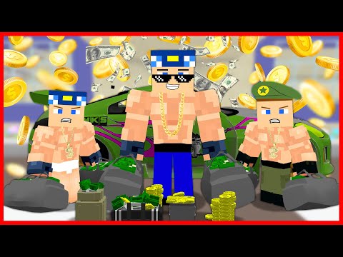 KASLI KEREM KOMİSER AİLESİ TÜM ŞEHRİ SATIN ALDI! 🤑 - Minecraft ZENGİN FAKİR HAYATI