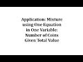 Understanding Coin Values and Equations