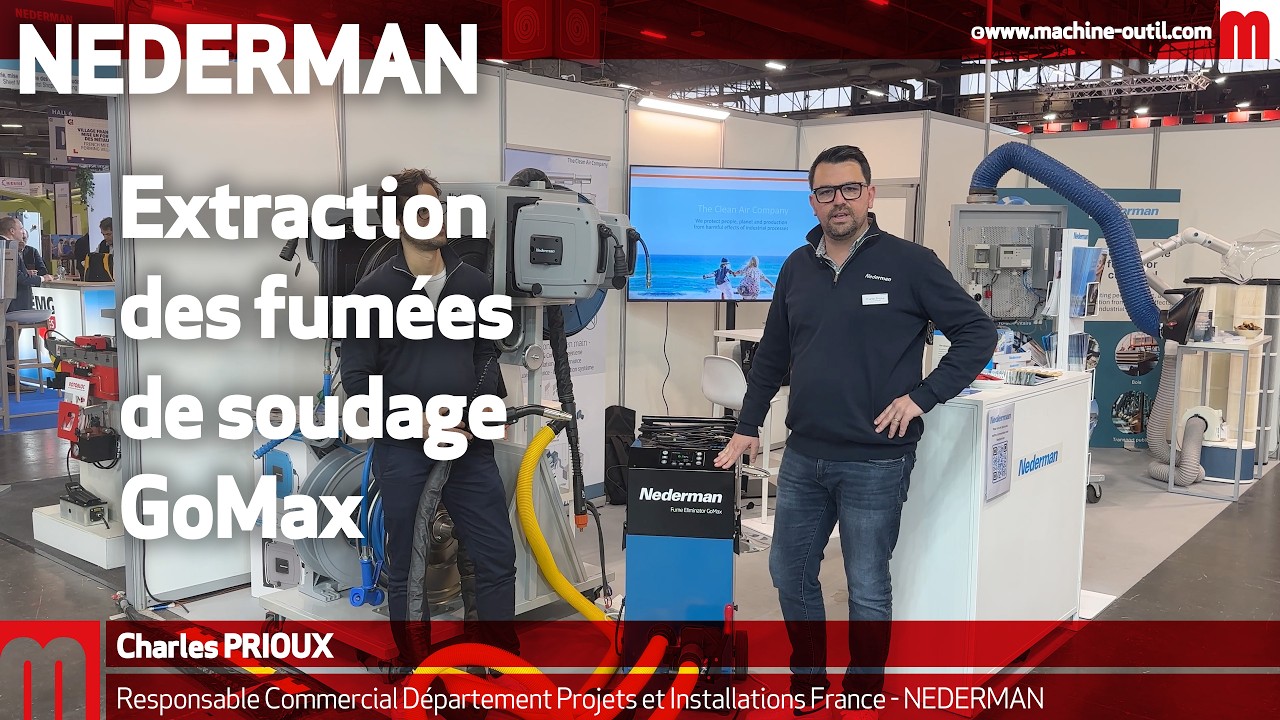 Extraction des fumées de soudage avec torche