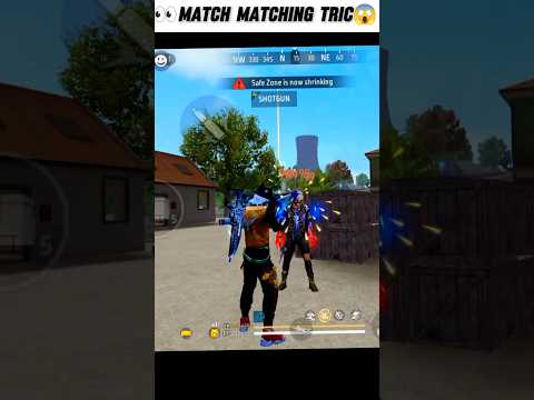 match matching tric 2 😱 || #freefire #shots #funnyvideo y