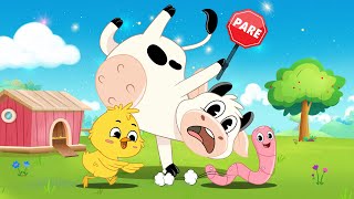 El Pollito y el Gusanito 🐤🐛 La Vaca Lola | Canciones Infantiles para Niños | Toy Cantando