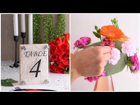 From DIY to I Do: Unique Wedding Table Numbers!