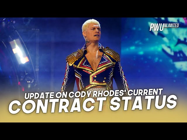 Update On Cody Rhodes' Current Contract Status With AEW