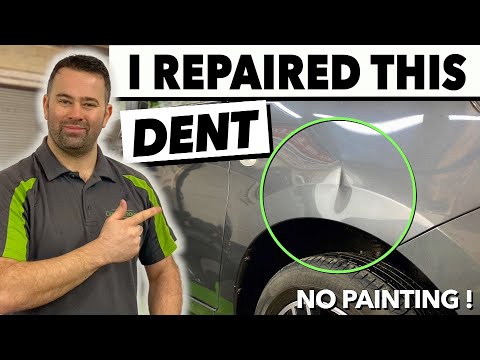 SUPER CLEAN PDR REPAIR ON A FRONT FENDER | Paintless Dent Removal Uk 🇬🇧|By Dent-Remover