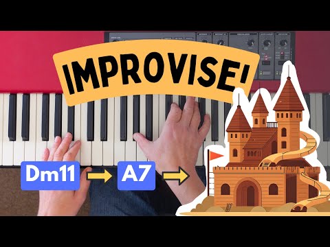 The Wooden Castle Chord Loop: Easy, Jazzy Piano Improvisation