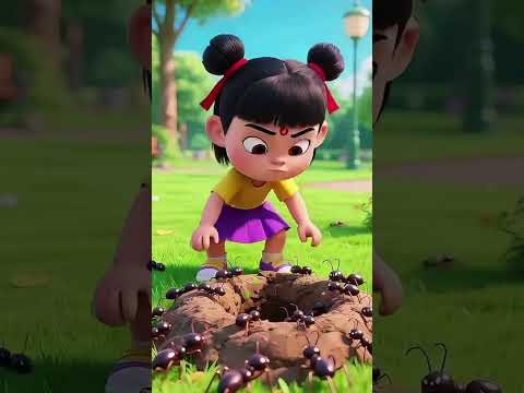 Kaki Memey Di Gigit Semut #cartoon #kartun #animasi #shorts