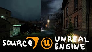 Here is Half-Life 2\'s Ravenholm in Unreal Engine 4
