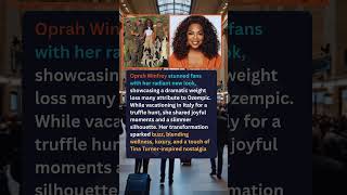 Oprah Winfrey stunned fans with her radiant new look, showcasing a dramatic weight loss many