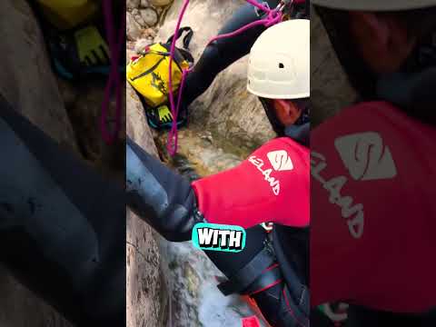 This Is Canyoning Extreme 😳 (@guiasrocayagua/IG)