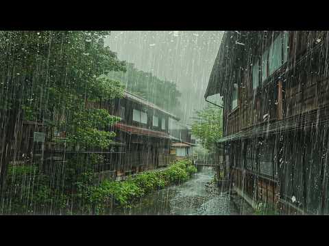깊은숙면을 위한 듣기 편안한 빗소리, 스트레스해소, 명상과 힐링을 도와주는 백색소음 ASMR 10시간. Relax, Study