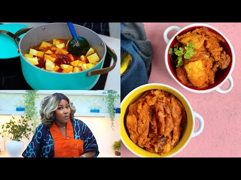 THE SILKIEST YAM AND SWEET POTATO POTTAGE! | AFRICAN FOOD | DIARYOFAKITCHENLOVER