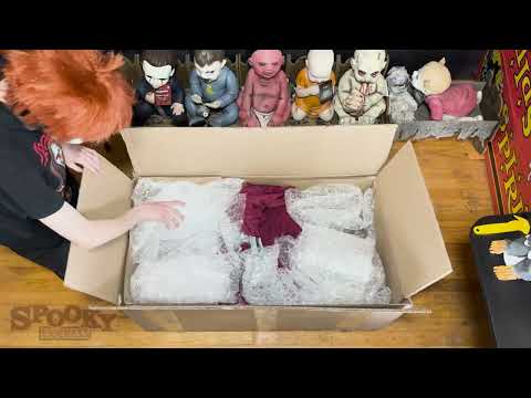 Unboxing Video: Red Death — Spirit Halloween 2025 — Beastcraft Props — Spooky Express