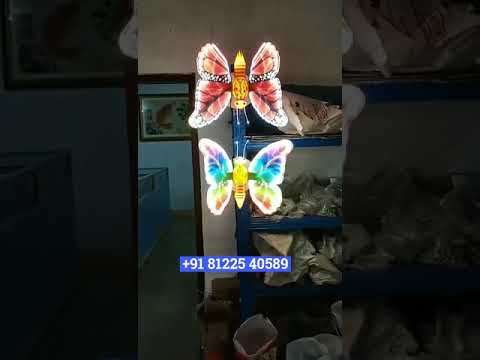 Dancing LED Butterfly Wedding Decoration New Concept +91 81225 40589