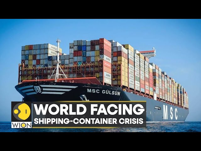 World suffers from a major container surplus