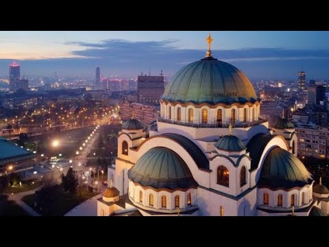 Orthodox Christmas morning Divine Liturgy in Serbia