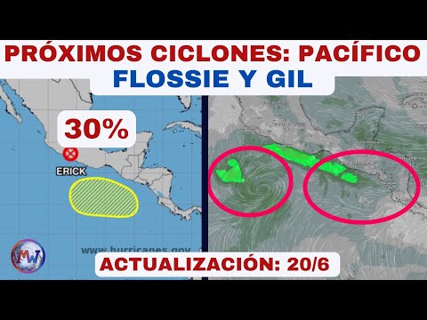 Próximos Ciclones Tropicales: Flossie y Gil - Pronóstico